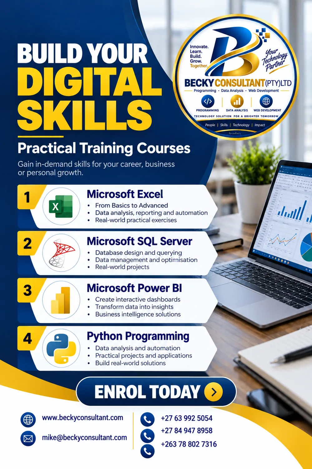 Digital skills flyer