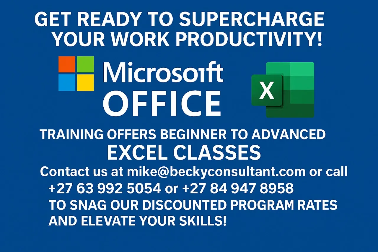 Excel training